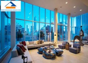dịch vụ dán phim cách nhiệt kính showroom kính văn phòng-công-nghệ-làm-sạch