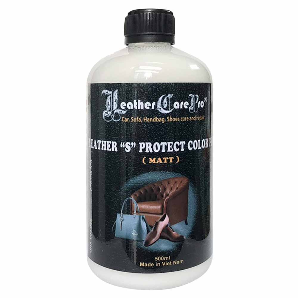 Keo phủ hoàn thiện màu sơn túi xách da, ghế da cao cấp – Leather “S” Protect Color Pro (Matt)