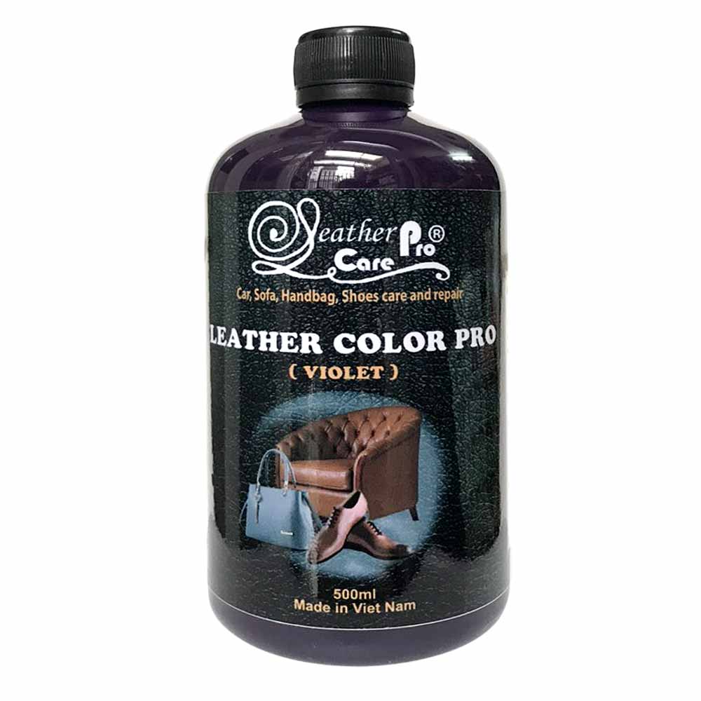 Màu sơn túi xách da, ghế Sofa da, giày da cao cấp – Leather Color Pro (Violet)