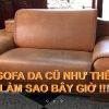 NHUỘM, SƠN, SỬA CHỮA GHẾ SOFA DA, GHẾ DA XE HƠI Ô TÔ