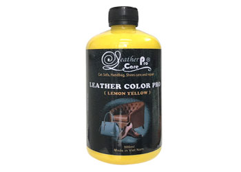 Màu sơn ghế Sofa da - Leather Color Pro (Lemon Yellow)-Leather Color Pro_Lemon Yellow_350x250