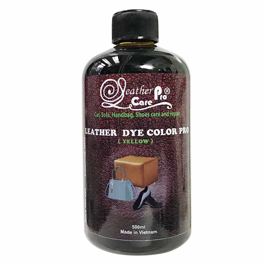 Màu nhuộm da Bò, màu nhuộm giày thể thao – Leather Dye Color Pro (Yellow)